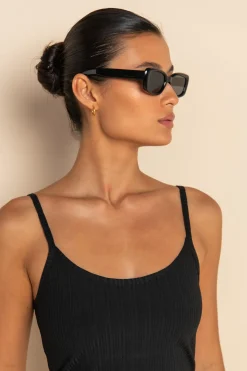 ELCE Swim Accessories-AKARI SUNGLASSES - BLACK