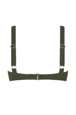 ELCE Swim Paradis|Swim Tops-ALBA BRACUP - OLIVE