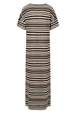 ELCE Swim Paradis|Dresses-AURA MAXI DRESS - DESERT STRIPE