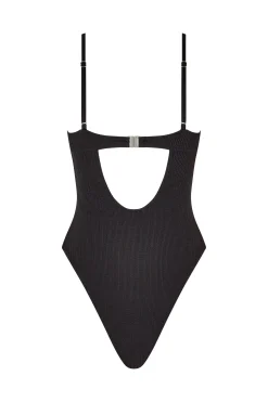 ELCE Swim One Pieces-CINDY ONE PIECE - BLACK