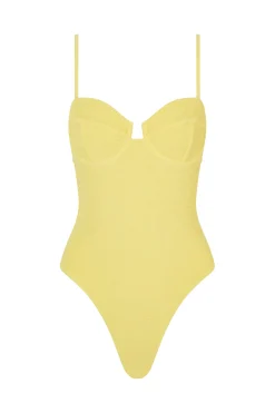 ELCE Swim One Pieces-ESCAPE UNDERWIRE ONE PIECE - LEMON