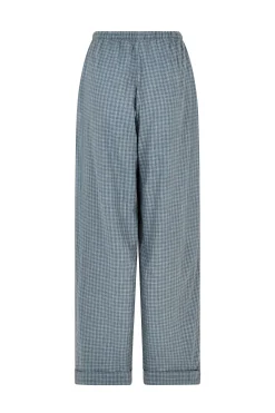 ELCE Swim Bottoms-ISLA PANT - BLUE CHECK
