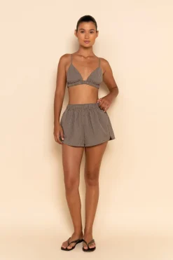 ELCE Swim Selalu|Tops-JOSEFINA BRALETTE - ESPRESSO