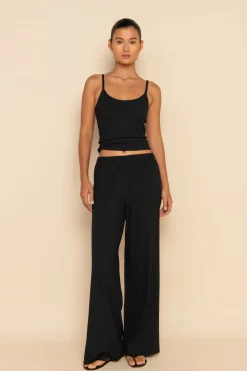 ELCE Swim Tops-JUNI TANK - BLACK