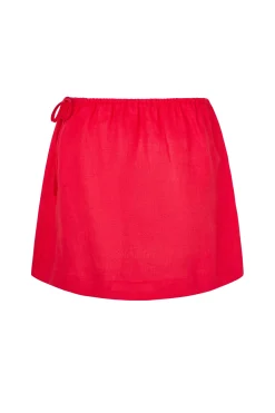 ELCE Swim Selalu|Bottoms-LOTTIE MINI SKIRT- CHERRY