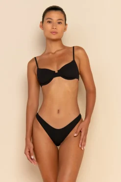 ELCE Swim Swim Tops-NAIA TOP - BLACK