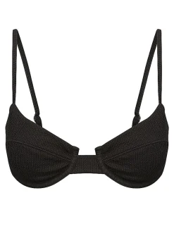 ELCE Swim Swim Tops-NAIA TOP - BLACK