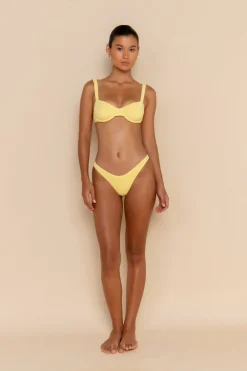 ELCE Swim Swim Tops-PRE ORDER // ESCAPE BRACUP TOP - LEMON