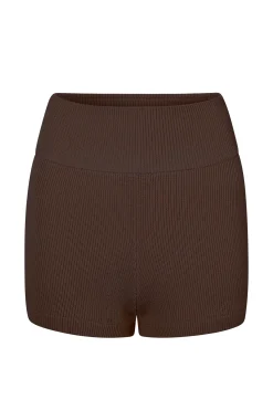 ELCE Swim Bottoms-SOL KNIT SHORT - CACAO