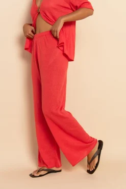 ELCE Swim Paradis|Bottoms-SORAYA PANT - RED
