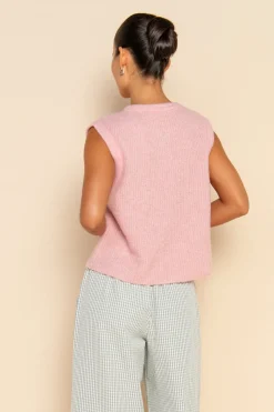 ELCE Swim Holiday Capsule|Tops-YUNI VEST - ROUGE