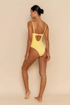 ELCE Swim One Pieces-ESCAPE UNDERWIRE ONE PIECE - LEMON
