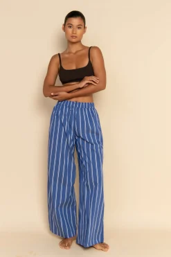 ELCE Swim Oasis|Bottoms-JACQUES PANT - BLUE STRIPE